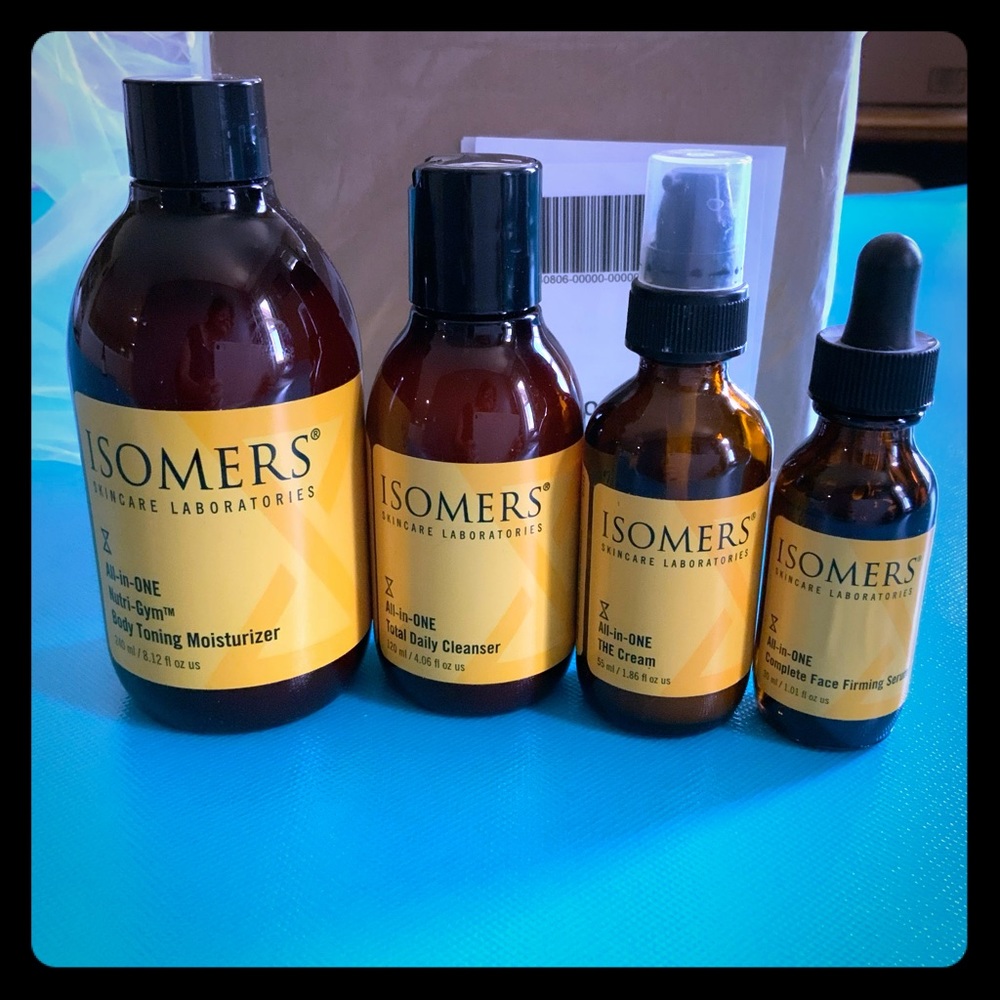 ISOMERS 4-PieceAll-in-One Face and Body Collection